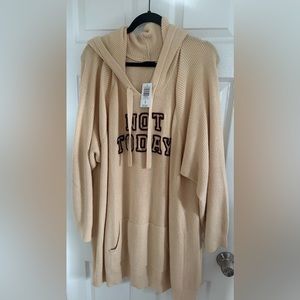 Brand New “Not Today” Sweater! Size 5